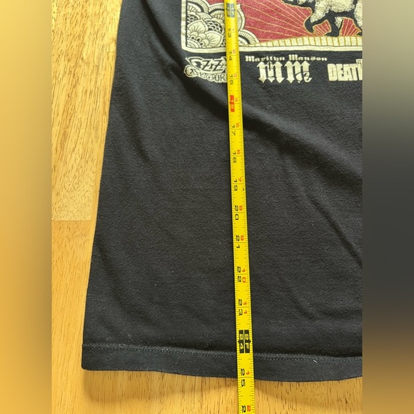 2017 Aftershock Music Festival Shirt Sacramento Ozzy Ozbourne NIN Size Small - Picture 6 of 6